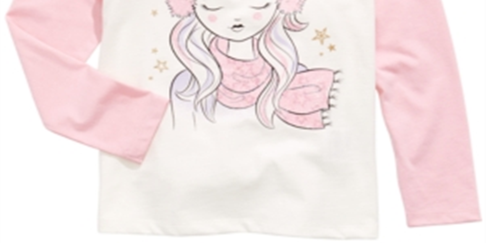 Camiseta infantil Epic Threads para clima de inverno, tamanho 6, branca