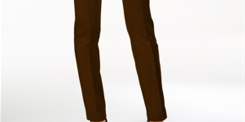 Calça skinny feminina Style &amp; Co, marrom, tamanho pequeno P