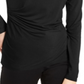 Top feminino Petite com decote em V da Inc International Concepts, preto, tamanho Petite S