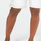 Shorts femininos Karen Scott com punhos lisos e amarração, branco, tamanho 6