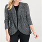 Karen Scott Cardigan Cocoon Feminino Preto Tamanho Pequeno GG