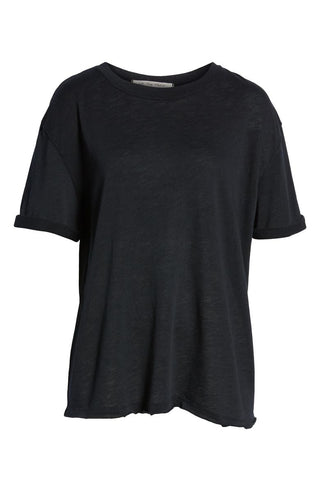 Blusa de malha lisa feminina Free People, rosa, tamanho grande