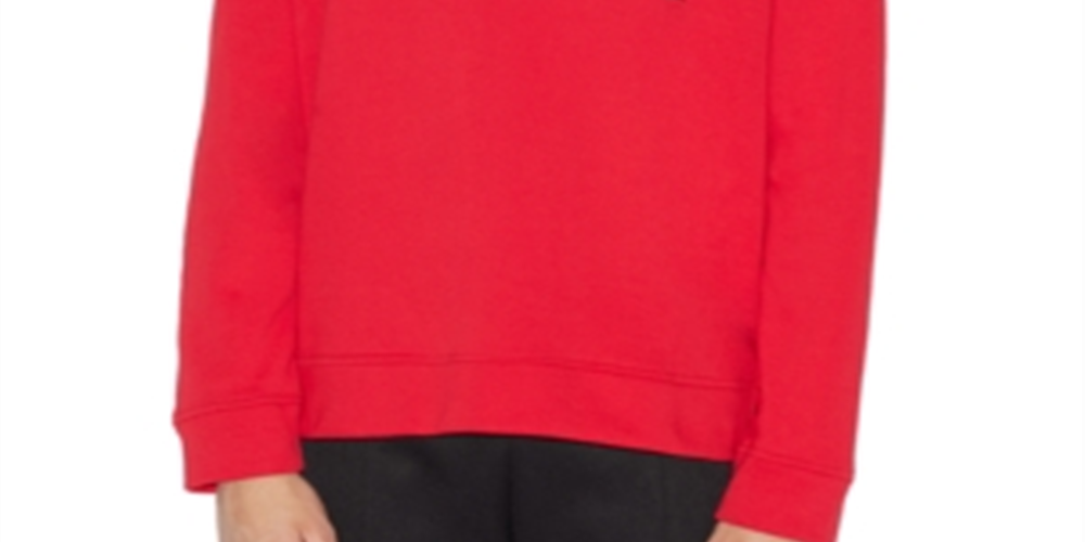 Moletom com capuz masculino AX Armani Exchange com logotipo Marquee vermelho tamanho XX-G