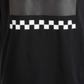 Camiseta masculina Ideology preta tamanho GG camiseta gráfica Exit estampada xadrez preta tamanho GG