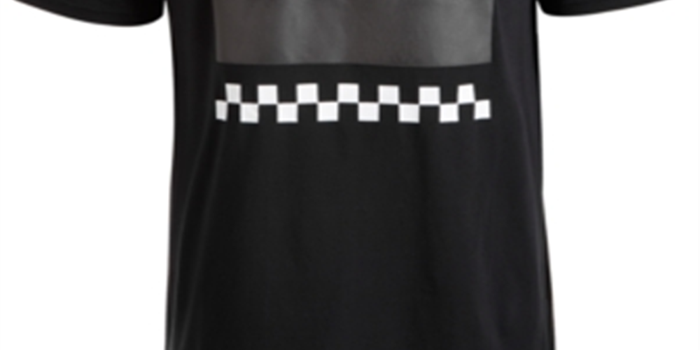 Camiseta masculina Ideology preta tamanho GG camiseta gráfica Exit estampada xadrez preta tamanho GG