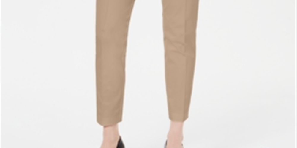 Calça skinny Hollywood Petite Bi-Stretch Feminina Alfani, marrom, tamanho 10 P