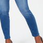 Calça jeans skinny feminina Inc International Concepts com ajuste curvilíneo e elástico - Horizon Wash Azul, tamanho 18