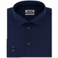 Camisa social masculina Kenneth Cole Regular Fit Solid Azul Tamanho G