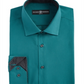 Camisa social masculina slim fit lisa verde tamanho GG da Society Of Threads