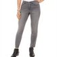 Jeans feminino com controle de barriga e bolso brilhante Style &amp; Co, cinza, tamanho 14, pequeno