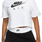 Camiseta Nike Feminina Running Fitness Branca Tamanho Médio
