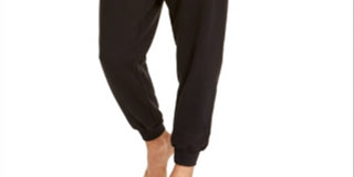 Calça jogger Calvin Klein masculina com fita neon preta, tamanho extragrande