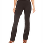 Calça Bootcut Feminina Estilo &amp; Co Comfort Waist Marrom Tamanho Pequeno P