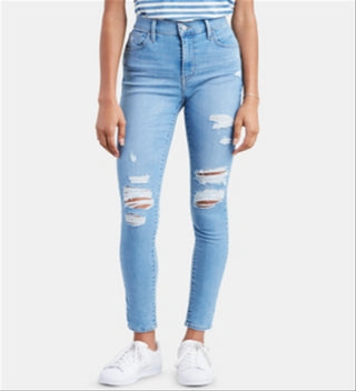 Levi's Women's 720 High Rise Super Skinny Roger That Jeans Blue Size 33x30