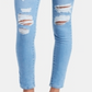 Calça jeans Levi's 720 High Rise Super Skinny Roger That feminina, azul, tamanho 33x30