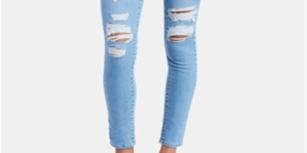 Calça jeans Levi's 720 High Rise Super Skinny Roger That feminina, azul, tamanho 33x30
