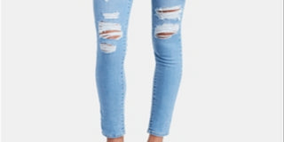 Levi's Women's 720 High Rise Super Skinny Roger That Jeans Blue Size 33x30