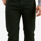 Calça jeans Levi's 502 Taper Soft Twill masculina, verde, tamanho 31x30