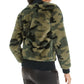 Jaqueta bomber camuflada feminina Bar III, verde, tamanho médio