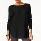Suéter feminino INC International Concepts, preto, tamanho X-S