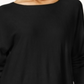 Suéter feminino INC International Concepts, preto, tamanho X-S