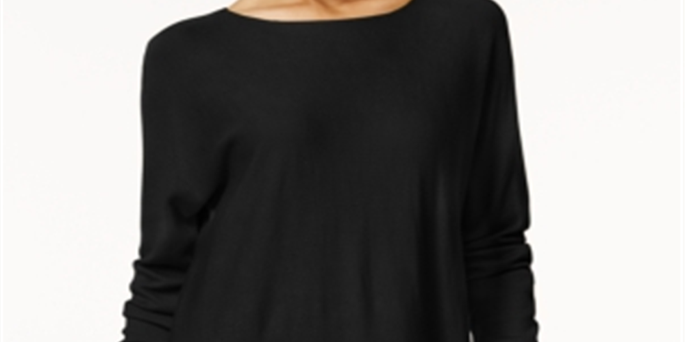 Suéter feminino INC International Concepts, preto, tamanho X-S