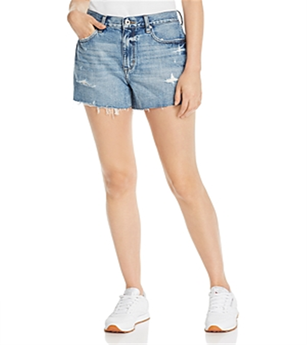 Pistola Shorts Feminino Azul Tamanho 30