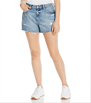 Pistola Shorts Feminino Azul Tamanho 30