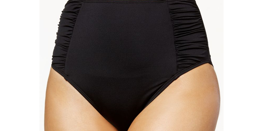 Calcinha de biquíni feminina Bar III preta, tamanho M