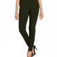 Leggings femininas de malha ponte com costura frontal Style &amp; Co, verde, tamanho pequeno XL