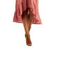 Vestido abaixo do joelho feminino Style &amp; Co, marrom, tamanho grande