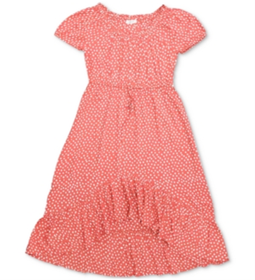 Vestido abaixo do joelho feminino Style &amp; Co, marrom, tamanho grande