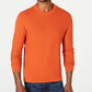 Suéter masculino Michael Kors com gola redonda laranja tamanho extragrande