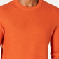 Suéter masculino Michael Kors com gola redonda laranja tamanho extragrande