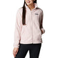 Jaqueta Columbia Plus Benton Springs Fleece Feminina Rosa Tamanho 2XL