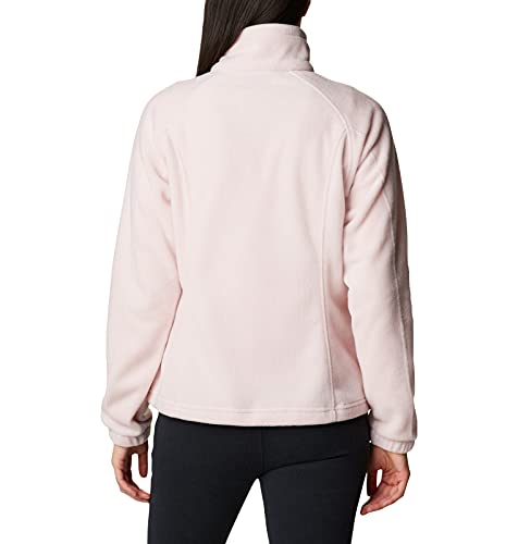 Jaqueta Columbia Plus Benton Springs Fleece Feminina Rosa Tamanho 2XL