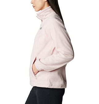 Jaqueta Columbia Plus Benton Springs Fleece Feminina Rosa Tamanho 2XL