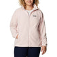 Jaqueta Columbia Plus Benton Springs Fleece Feminina Rosa Tamanho 2XL