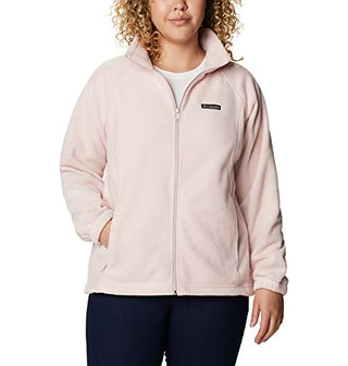 Jaqueta Columbia Plus Benton Springs Fleece Feminina Rosa Tamanho 2XL