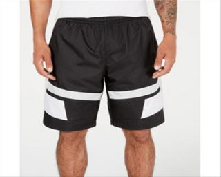 Puma Men's Active Retro Woven Shorts Black Size Large
