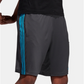 Shorts Adidas D2M 3 Stripes Masculino Cinza Tamanho GG