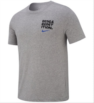 Nike Rep &amp; Repetion Fitness Workout Pullover Top Cinza Tamanho Pequeno Masculino