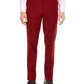 Calça social masculina Bar III Slim Fit de lã elástica, tamanho 30X30, vermelha