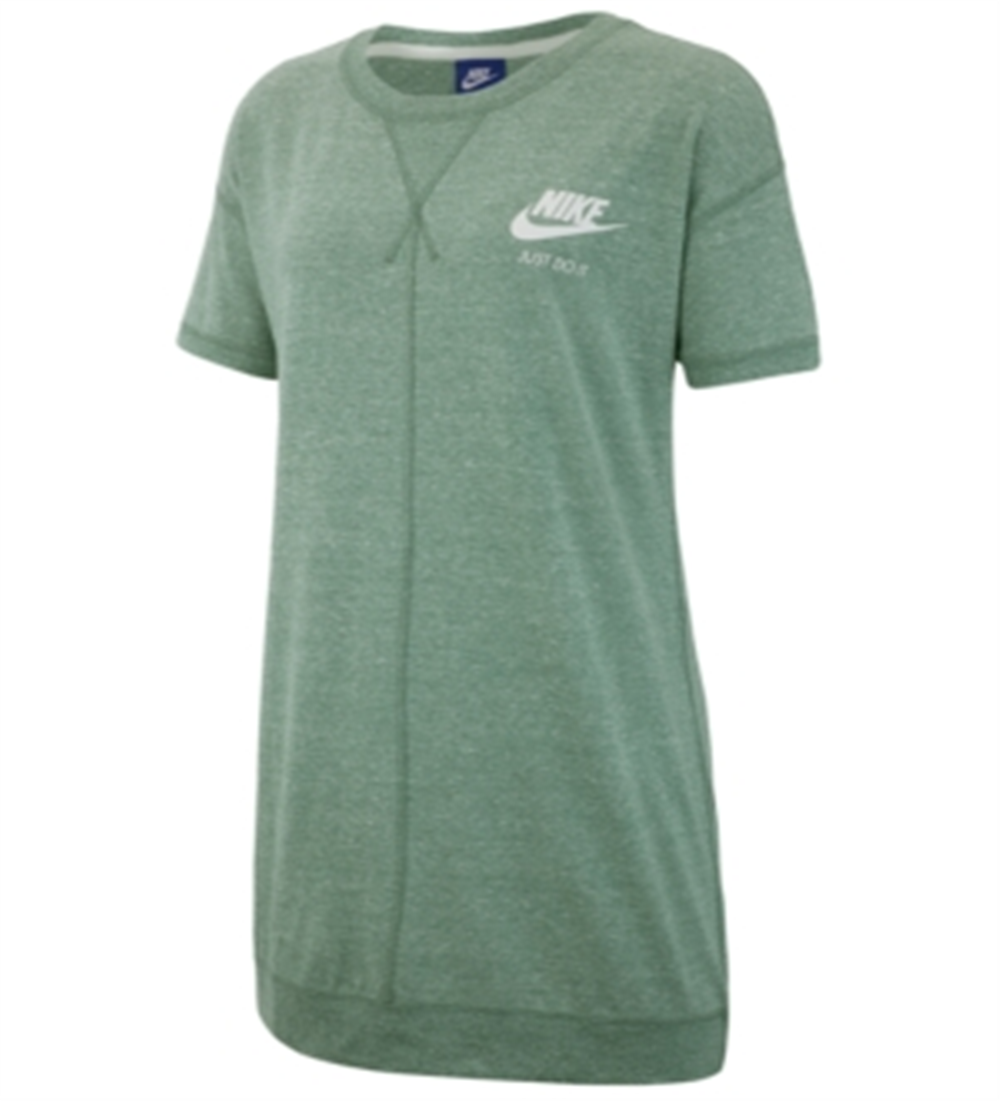 Vestido de treino Nike feminino para fitness, verde, tamanho grande
