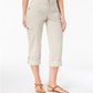Calça cargo conversível feminina Style &amp; Co, bege, tamanho 12