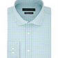 Camisa social masculina Tommy Hilfiger com gola 15, verde, tamanho 15x34-35