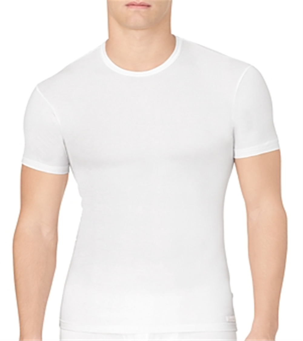 Camiseta Calvin Klein Masculina Micro Modal Gola Redonda Branca Tamanho X-G
