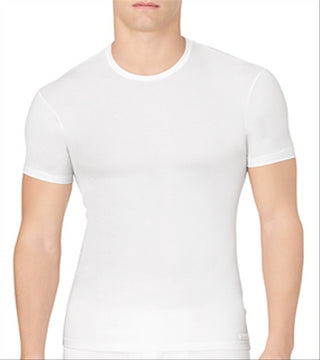 Camiseta Calvin Klein Masculina Micro Modal Gola Redonda Branca Tamanho X-G