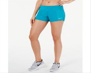 Shorts de corrida Nike Fitness feminino verde tamanho extragrande
