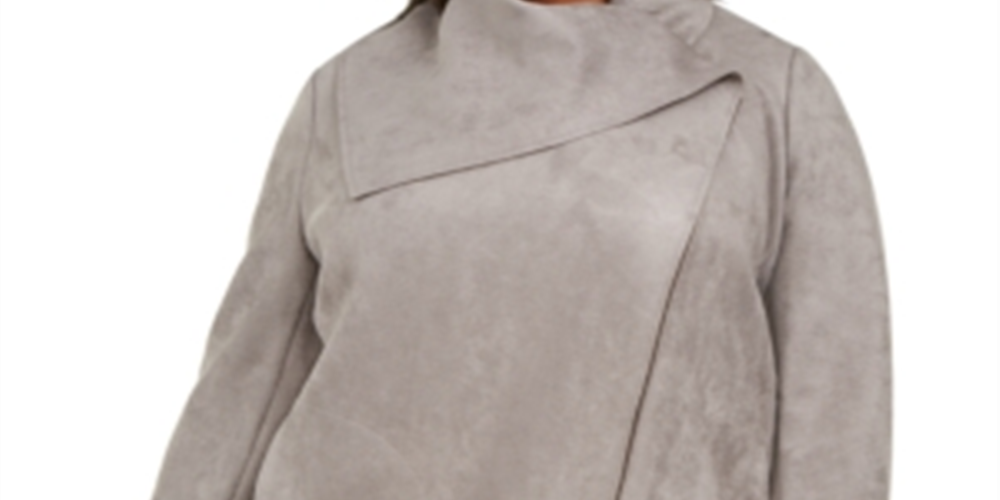 Jaqueta feminina Anne Klein preta tamanho 1X